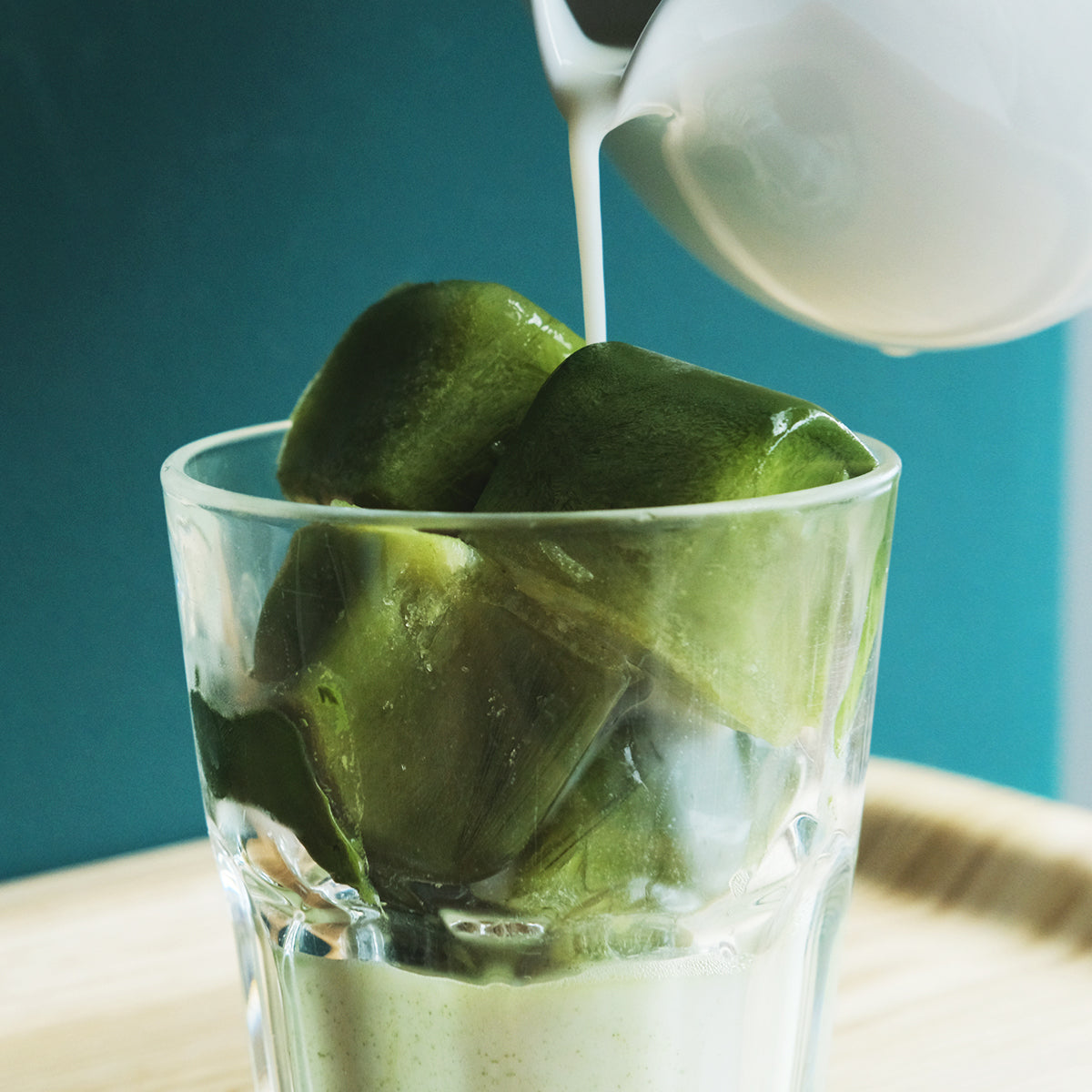 Matcha Ice Cubes