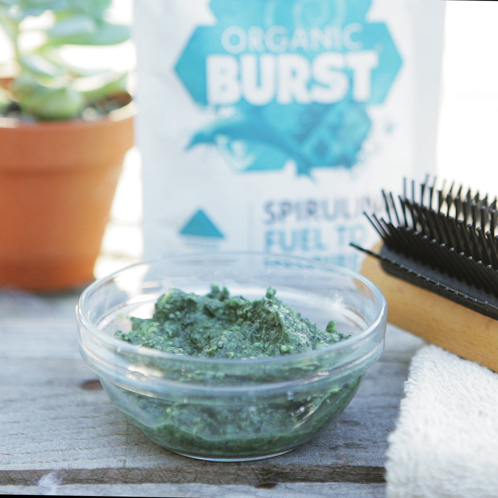 Spirulina Hair Mask Choc & Juice