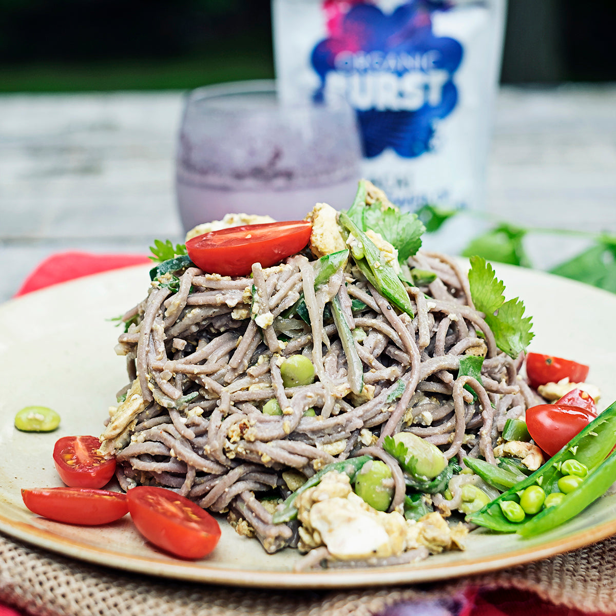 Acai Sesame Cucumber Noodles