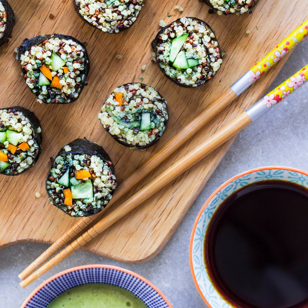 Spirulina Quinoa Maki – Energizing Superfood Sushi Recipe